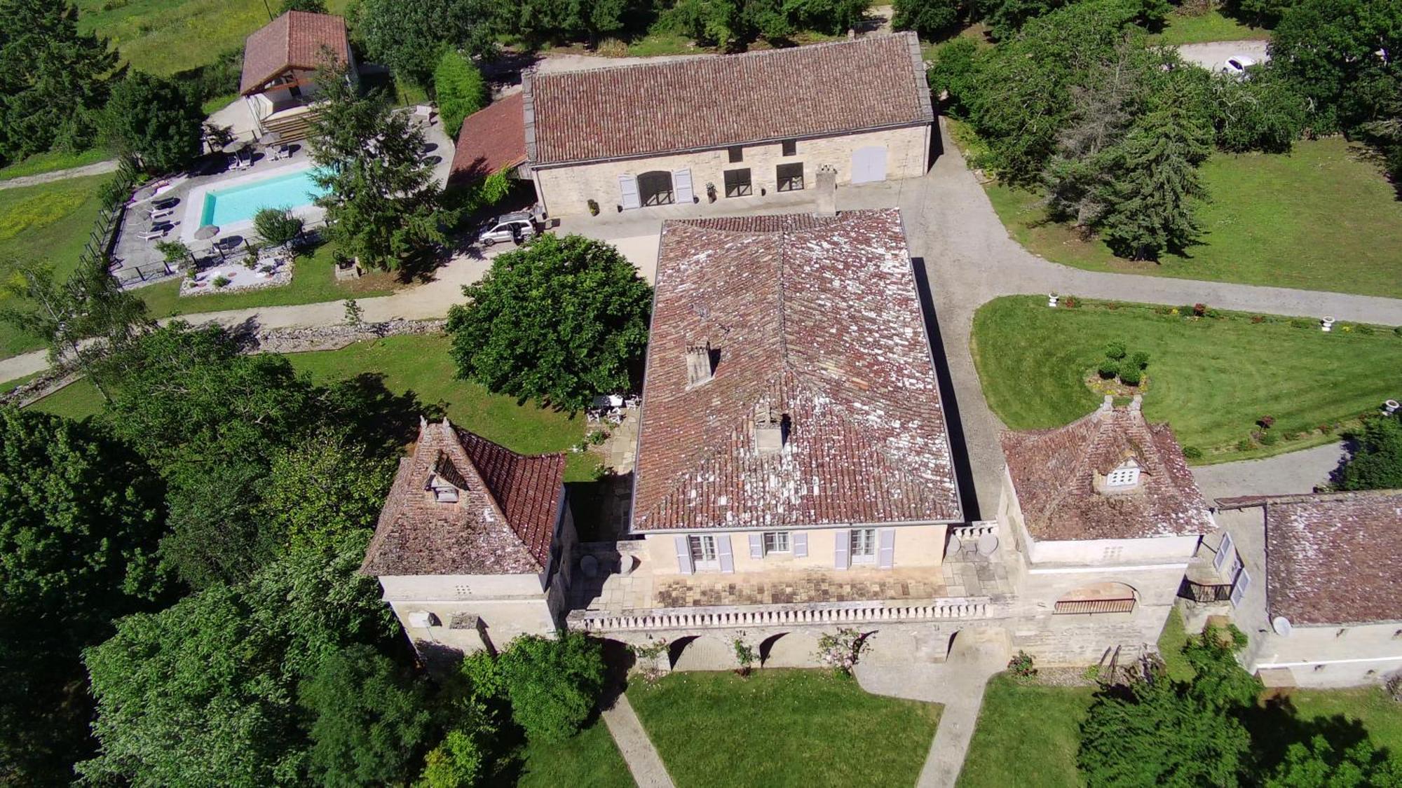 Caylus Domaine De Monplaisir B&B 외부 사진